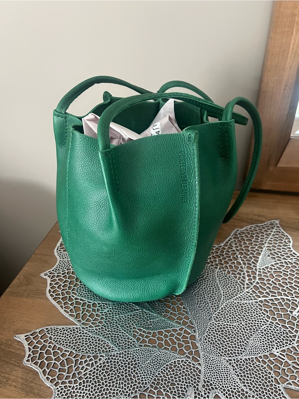 Brand new Portland leather goods - bacalar Devan classic bucket tote